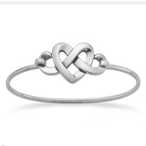 James Avery Heart Knot Hook-On Bracelet